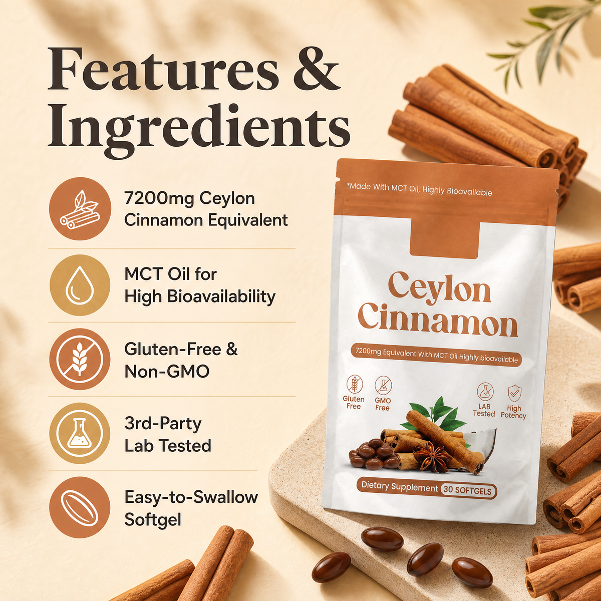Bura's Cinnamon Capsules